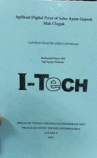 Image of PRAKTEK KERJA LAPANGAN | APLIKASI DIGITAL POINT OF SALES AYAM GEPREK MAK CLEGUK