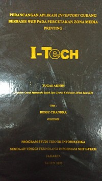 Image of TUGAS AKHIR | PERANCANGAN APLIKASI INVENTORY GUDANG BERBASIS WEB PADA PERCETAKAN ZONA MEDIA PRINTING