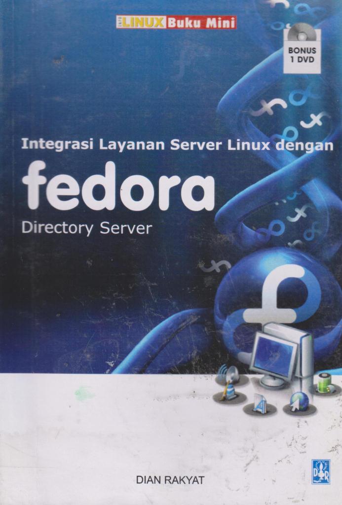 Cover Integrasi layanan server Linux dengan fedora directory server