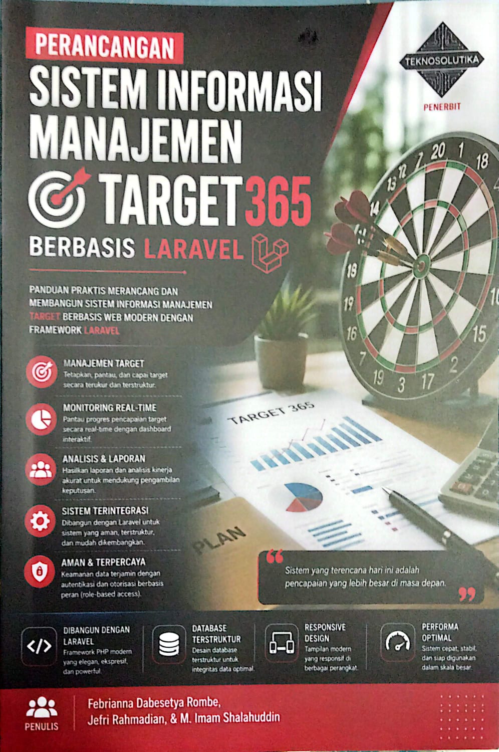 Cover PERANCANGAN SISTEM INFORMASI MANAJEMEN TARGET 365 BERBASIS LARAVEL