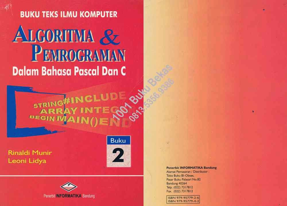 Cover Algoritma dan Pemrograman dalam Bahasa Pascal dan C