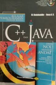 Cover BELAJAR PEMOGRAMAN DENGAN BAHASA C++ DAN JAVA