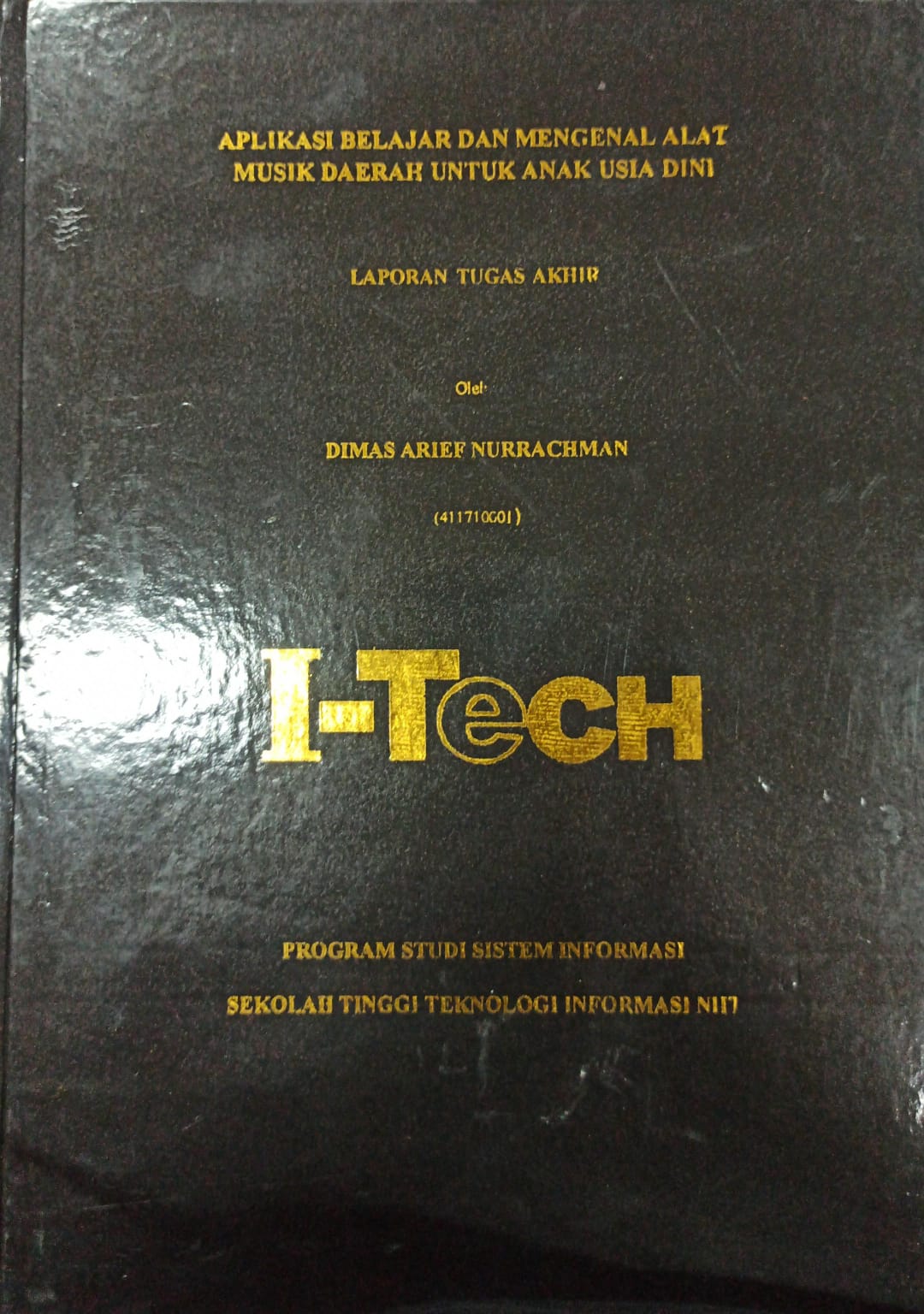 Cover TUGAS AKHIR | APLIKASI BELAJAR DAN MENGENAL ALAT MUSIK DAERAH UNTUK ANAK USIA DINI