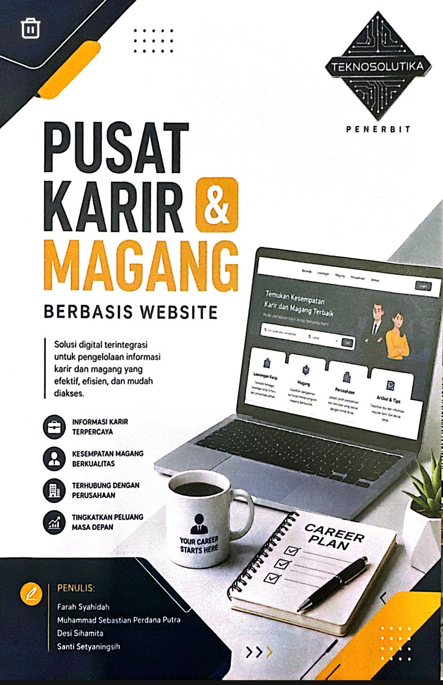Cover PUSAT KARIR & MAGANG BERBASIS WEBSITE