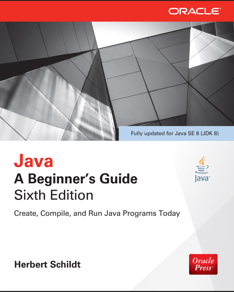 Cover Java A Beginner's Guide